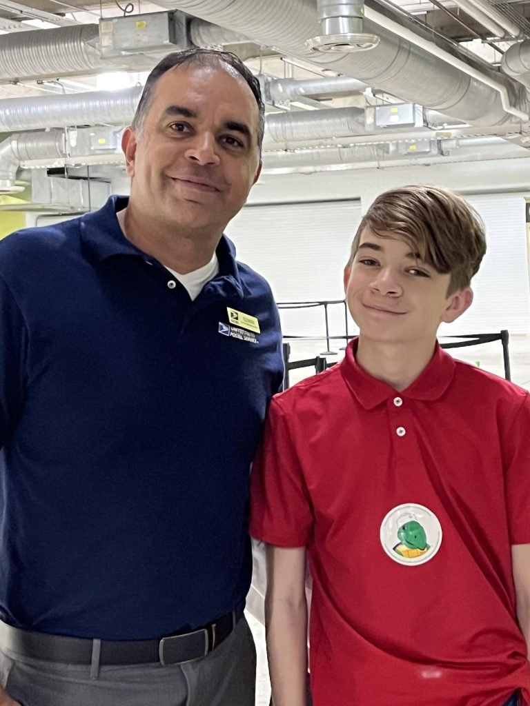 PCC Executive Board Chair person Edwin Rivas with his Son, Alexander